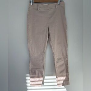 H&M size 4 pants. Light cream colour.